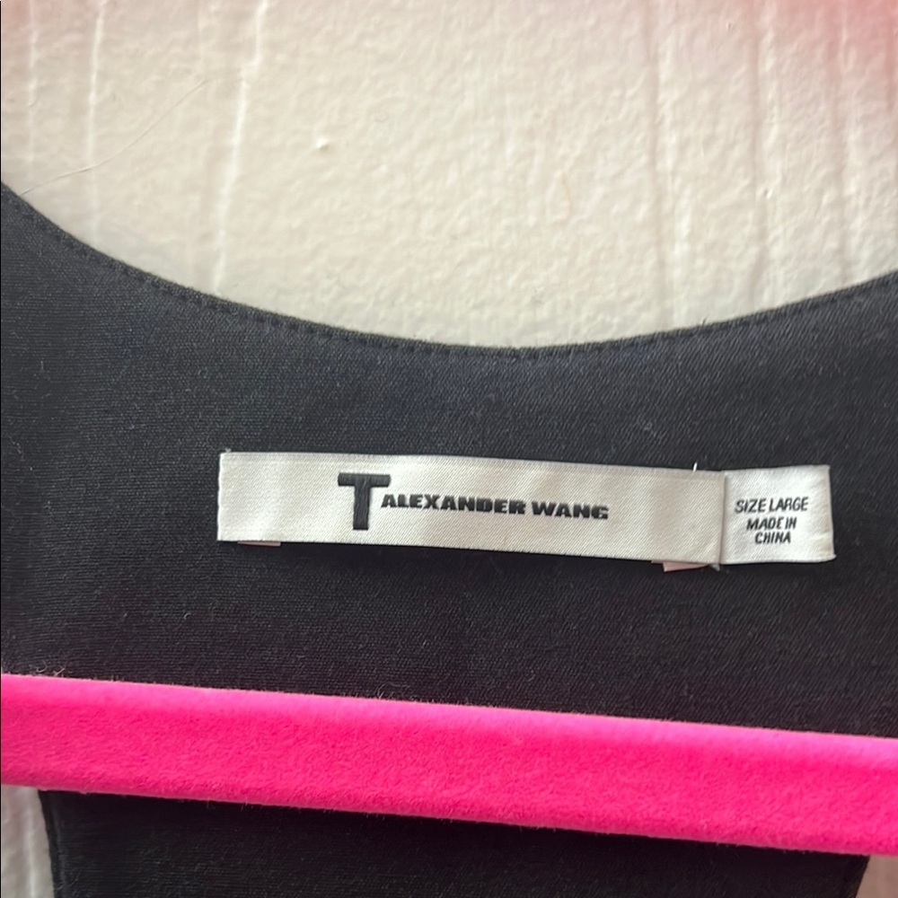Gray and Pink Color Block Bodycon Dress
